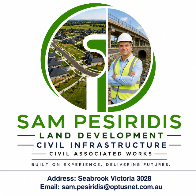 Sam Pesiridis Land Development and Civil Infrastructure company logo